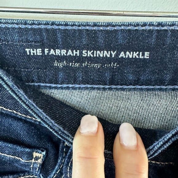 AG  Adriano Goldschmied The Farrah High Rise Skinny Ankle Jeans - Picture 6 of 14